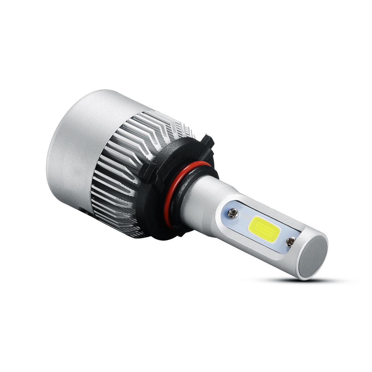 Series F-S2 9005 28W-LED Silver Edition COB Integrated Automotive Front Headlights Low End Edition