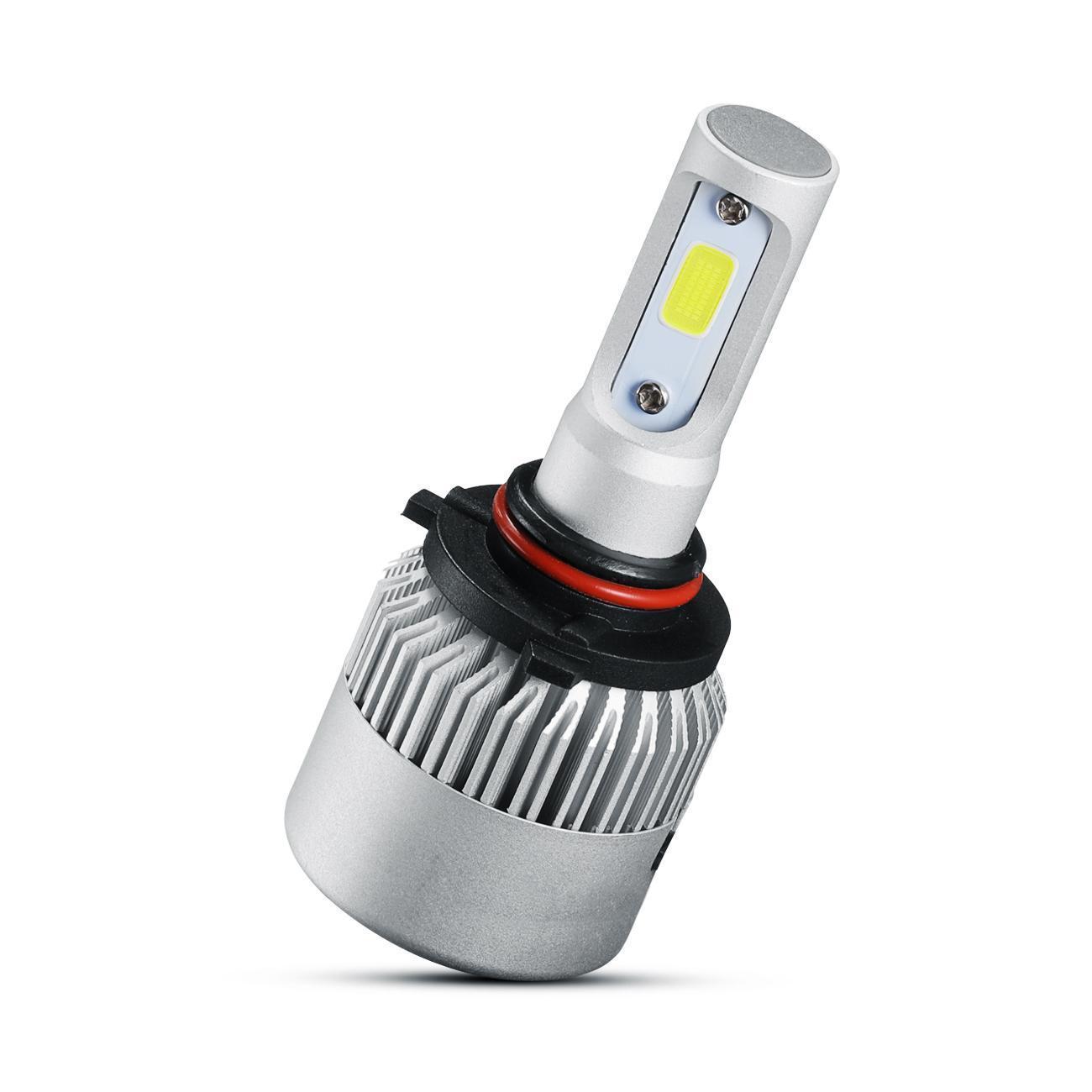 Series F-S2 9005 28W-LED Silver Edition COB Integrated Automotive Front Headlights Low End Edition
